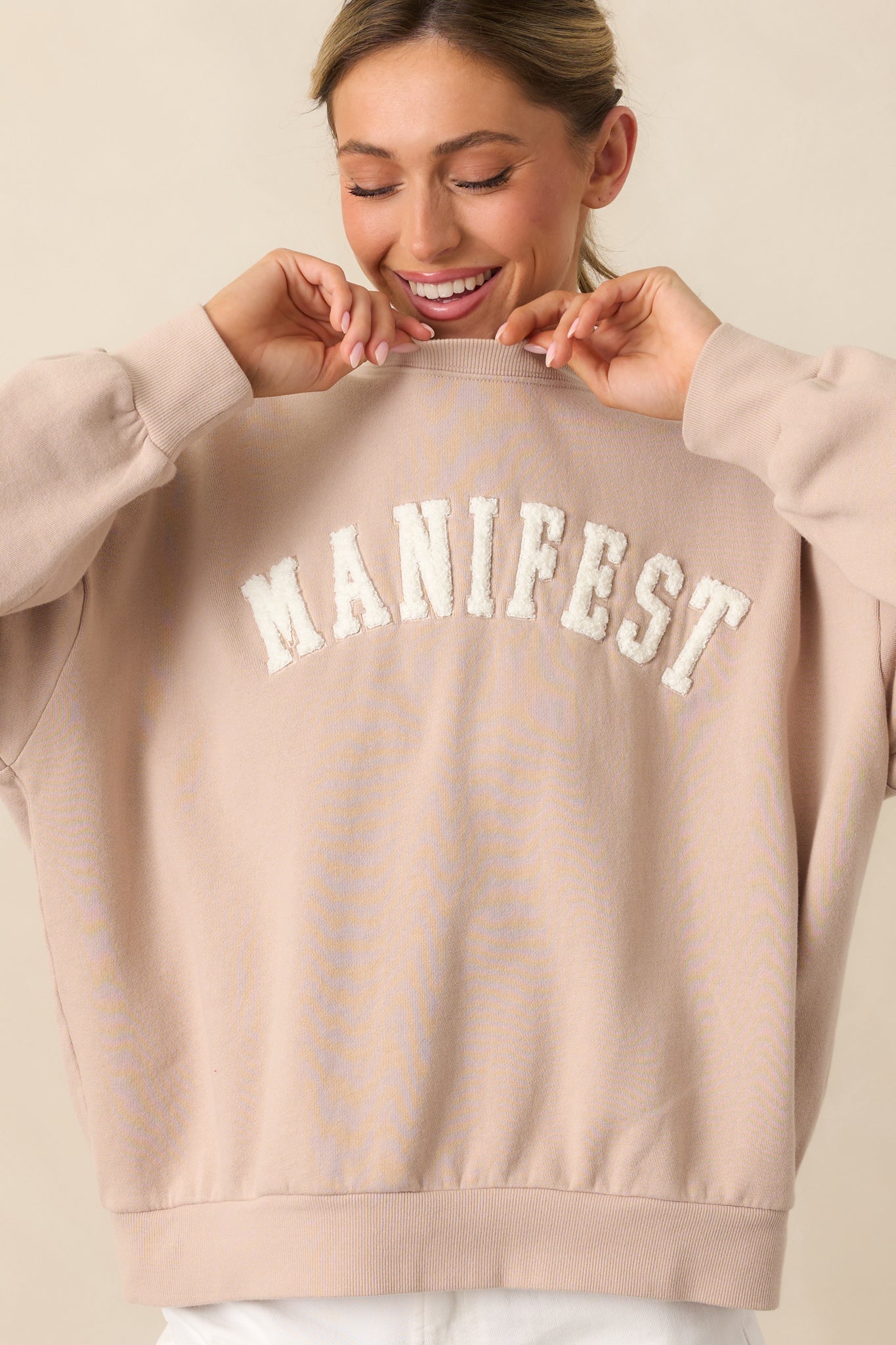 Z Supply Manifest Mushroom Brown Sweatshirt