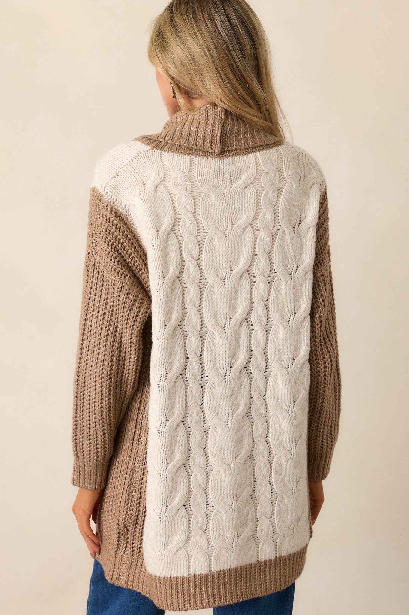 Just For Me Tan Cardigan