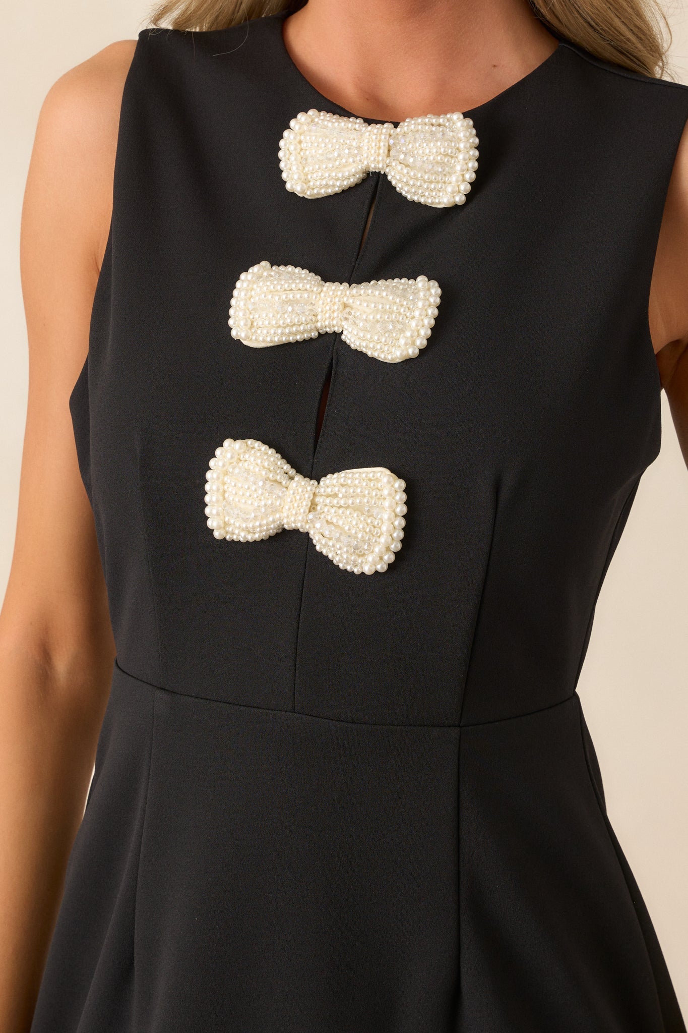 I'd Like That Black Sleeveless Mini Dress