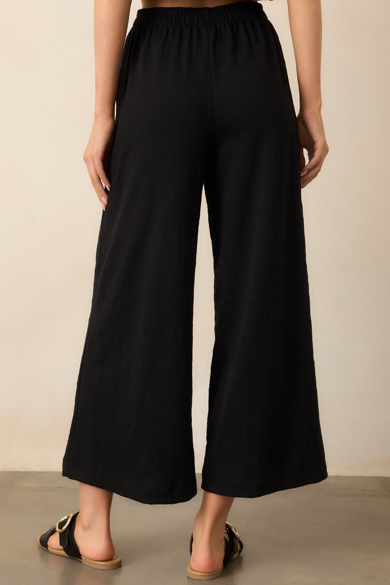 Z Supply Black Scout Textured Slub Pants