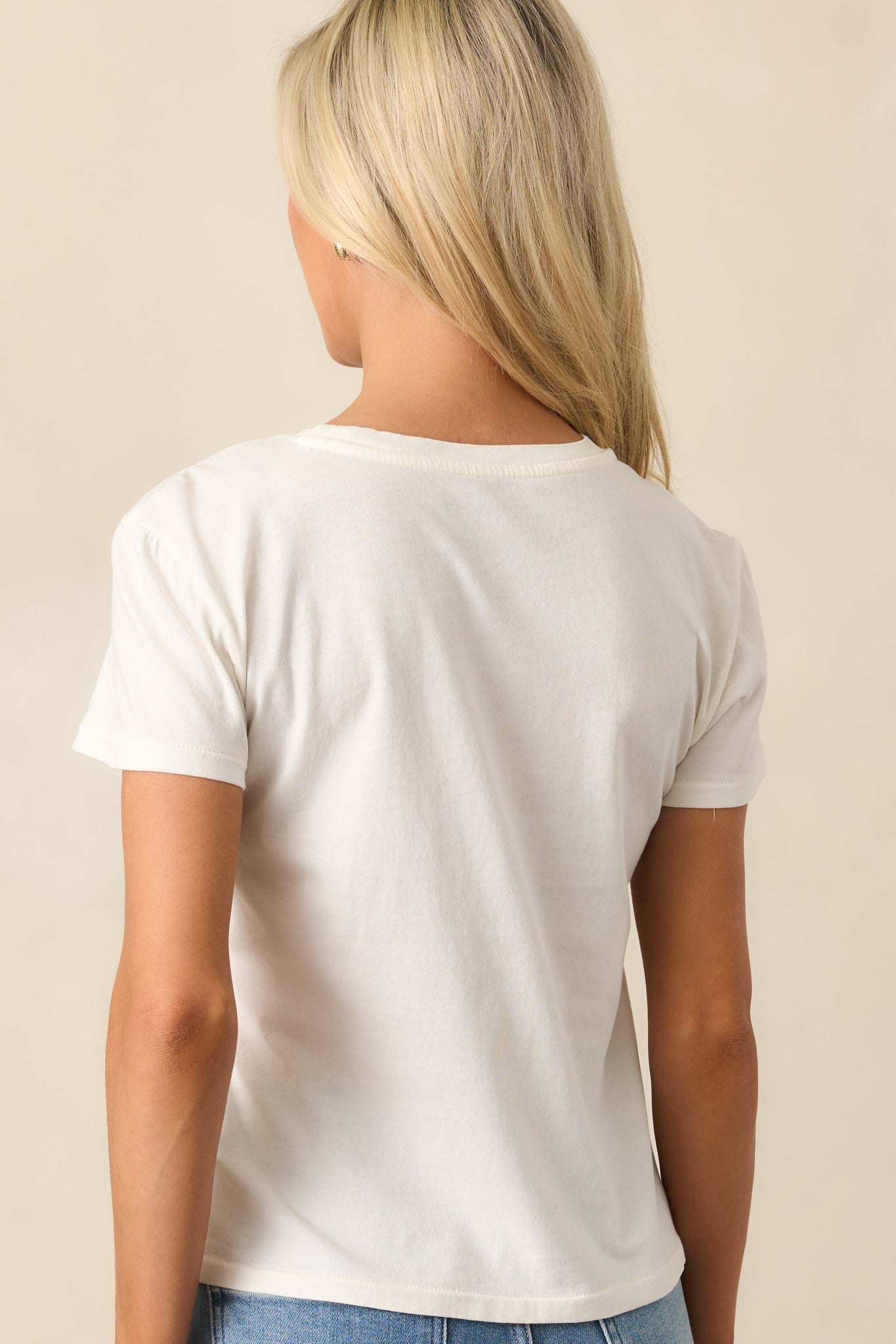 Z Supply Sea Salt Ivory Riviera Tourist Tee