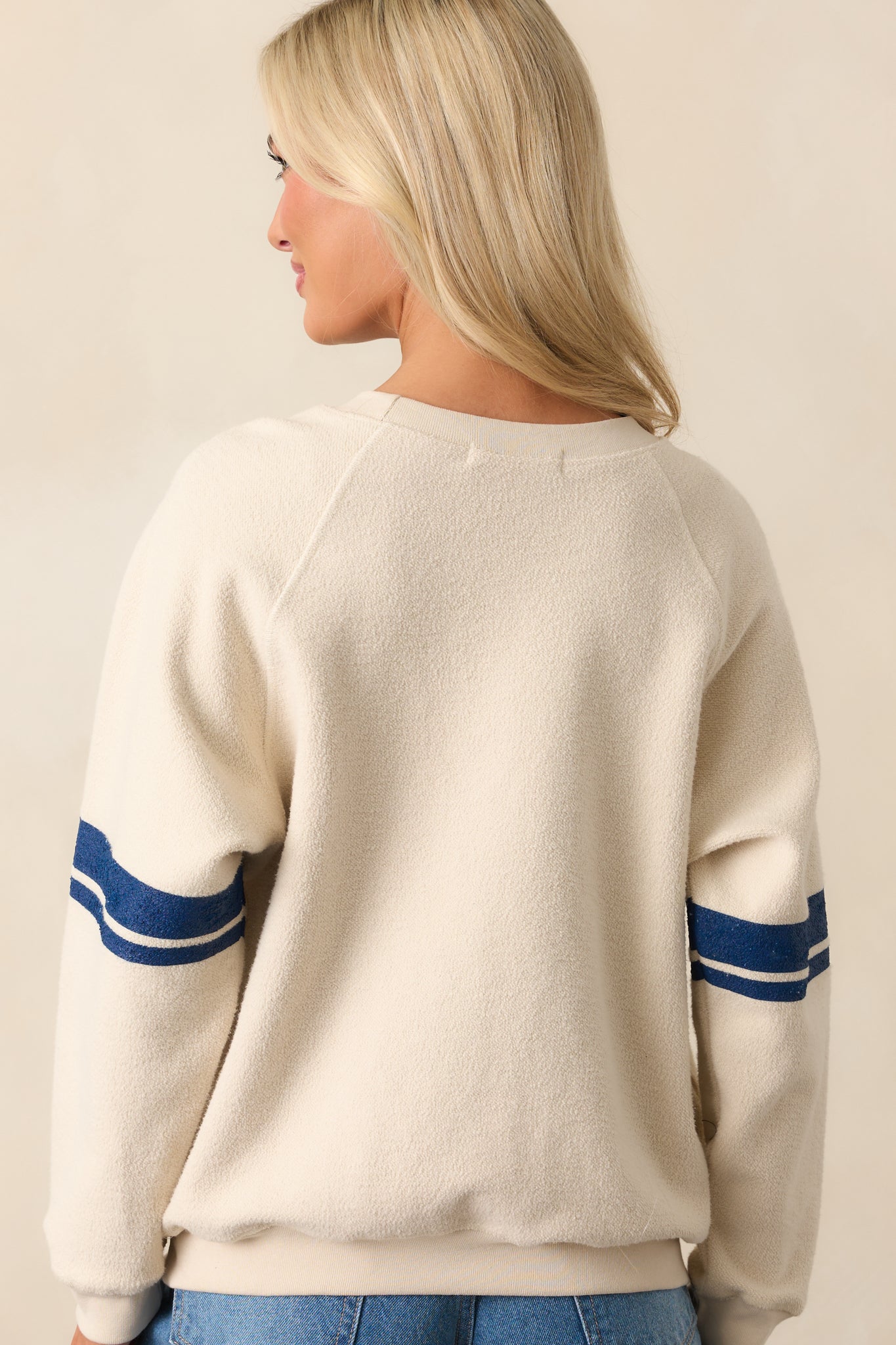 Aerosmith Ivory Dream On Reverse Raglan Sweatshirt