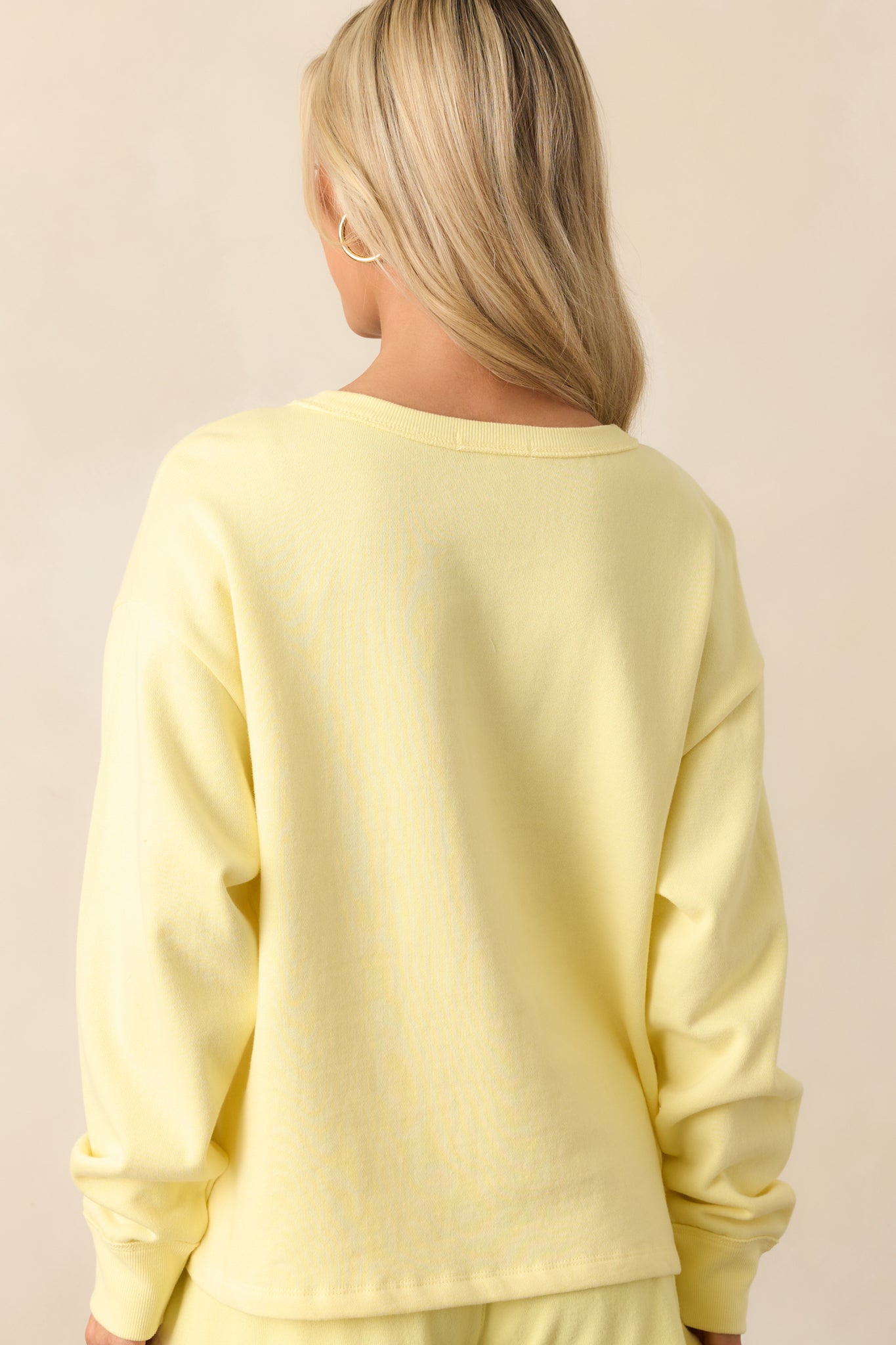 Z Supply Lemonade Yellow Limoncello Sweatshirt