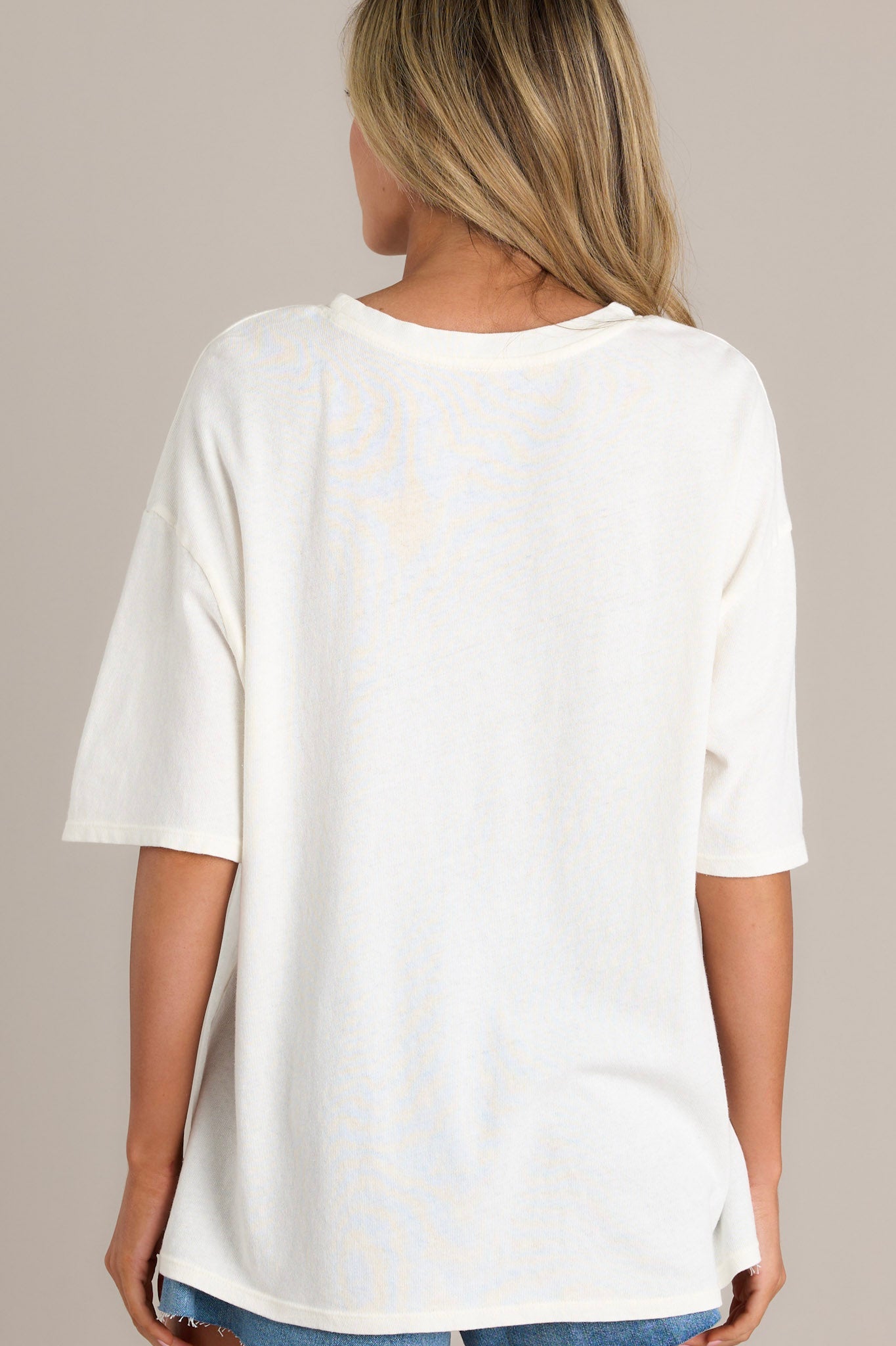 Z Supply Santorini Socal Sea Salt Oversized Tee