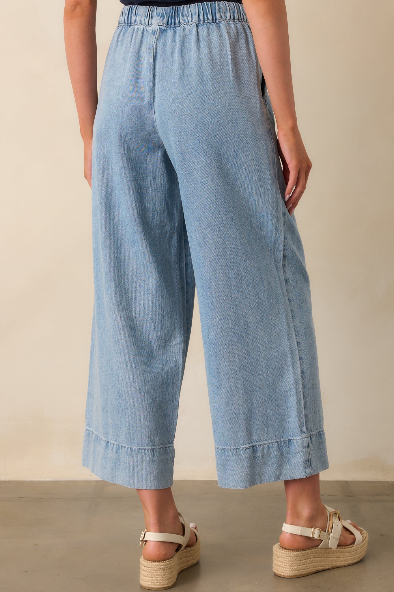 Z Supply Light Wash Cotton Weston Luxe Soft Denim Pants