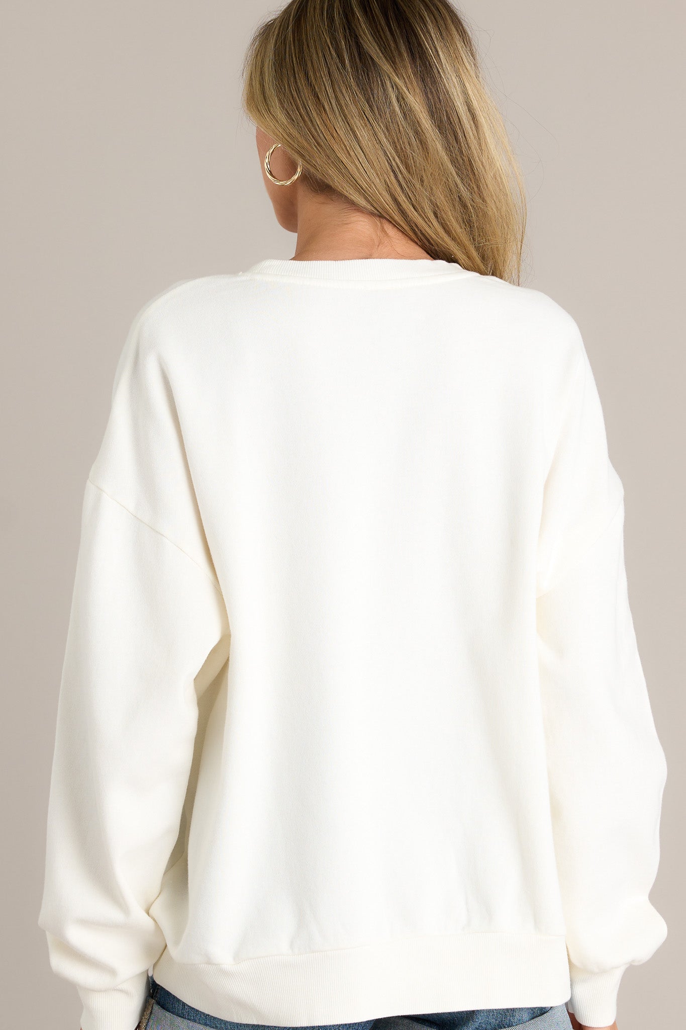 Z Supply Bon Voyage Sunday Sea Salt Sweatshirt
