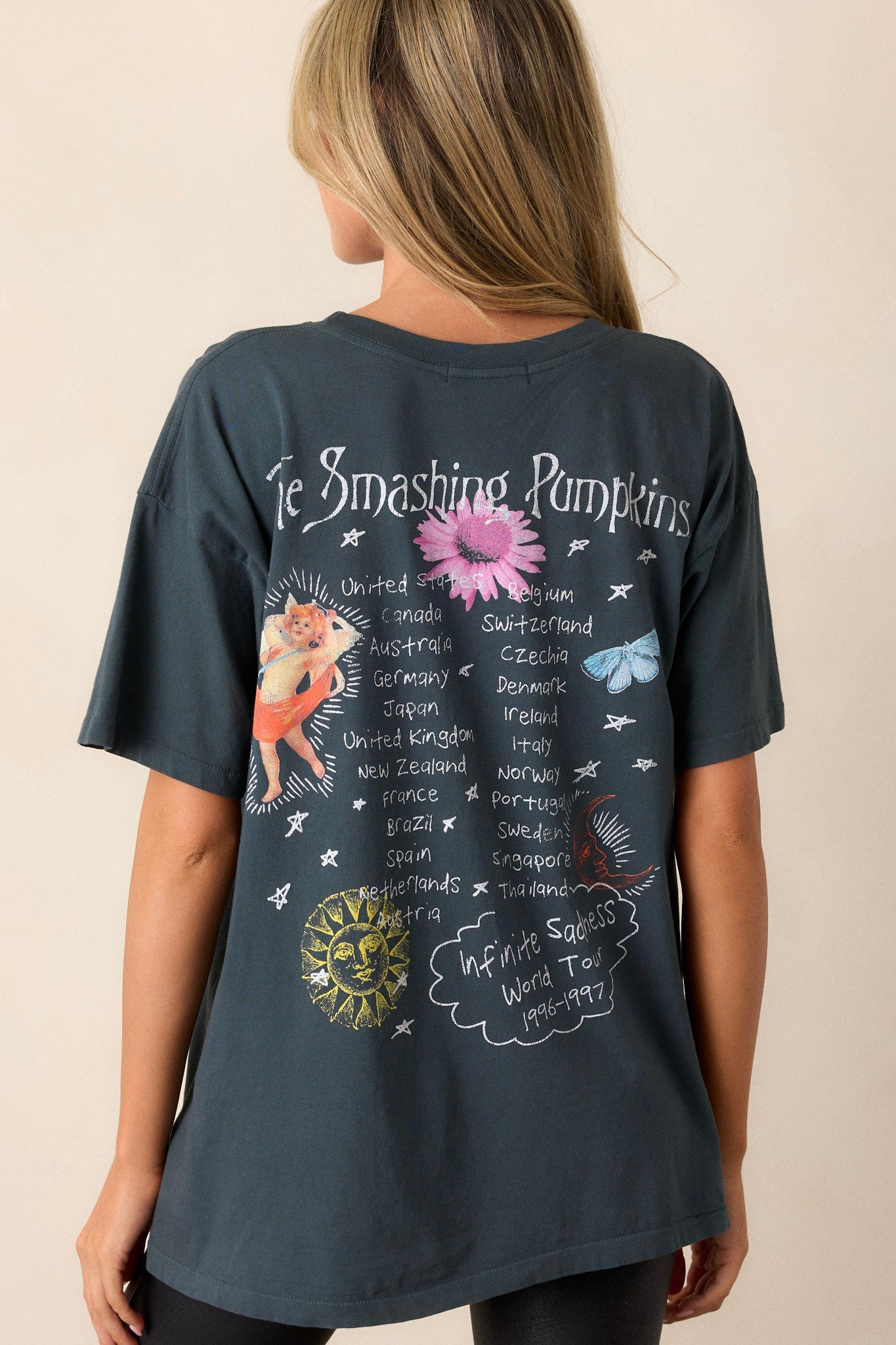 Daydreamer Smashing Pumpkins Infinite Sadness Black Merch Tee