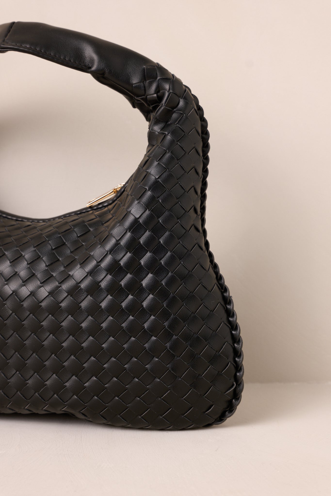 Dream Of The Fleet Black Woven Handbag