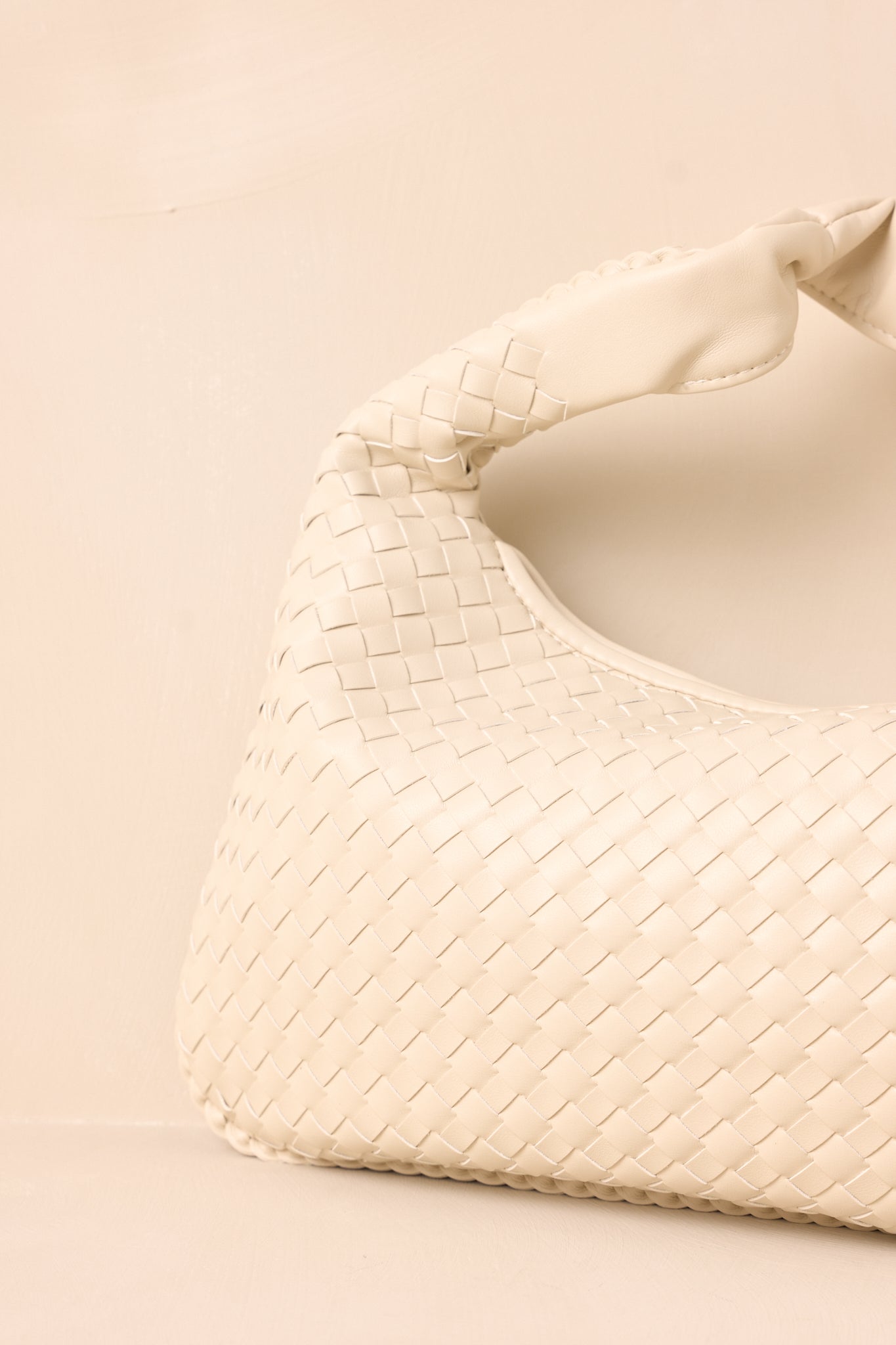 Dream Of The Fleet Oatmilk Woven Handbag