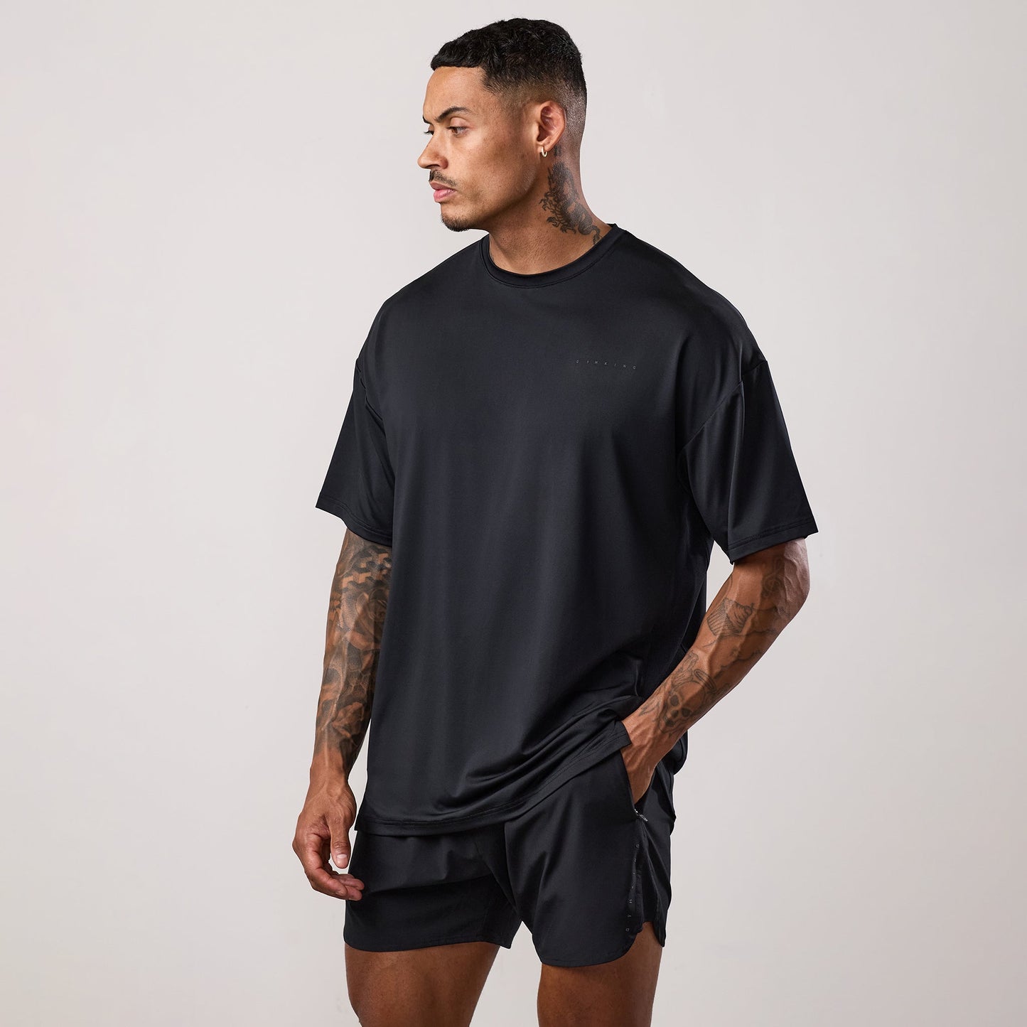 Gym King Purpose Tee - Black