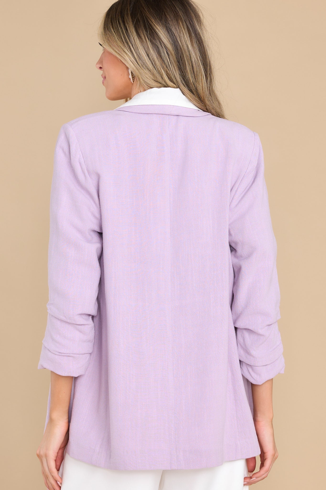 It's My Call Lilac Blazer