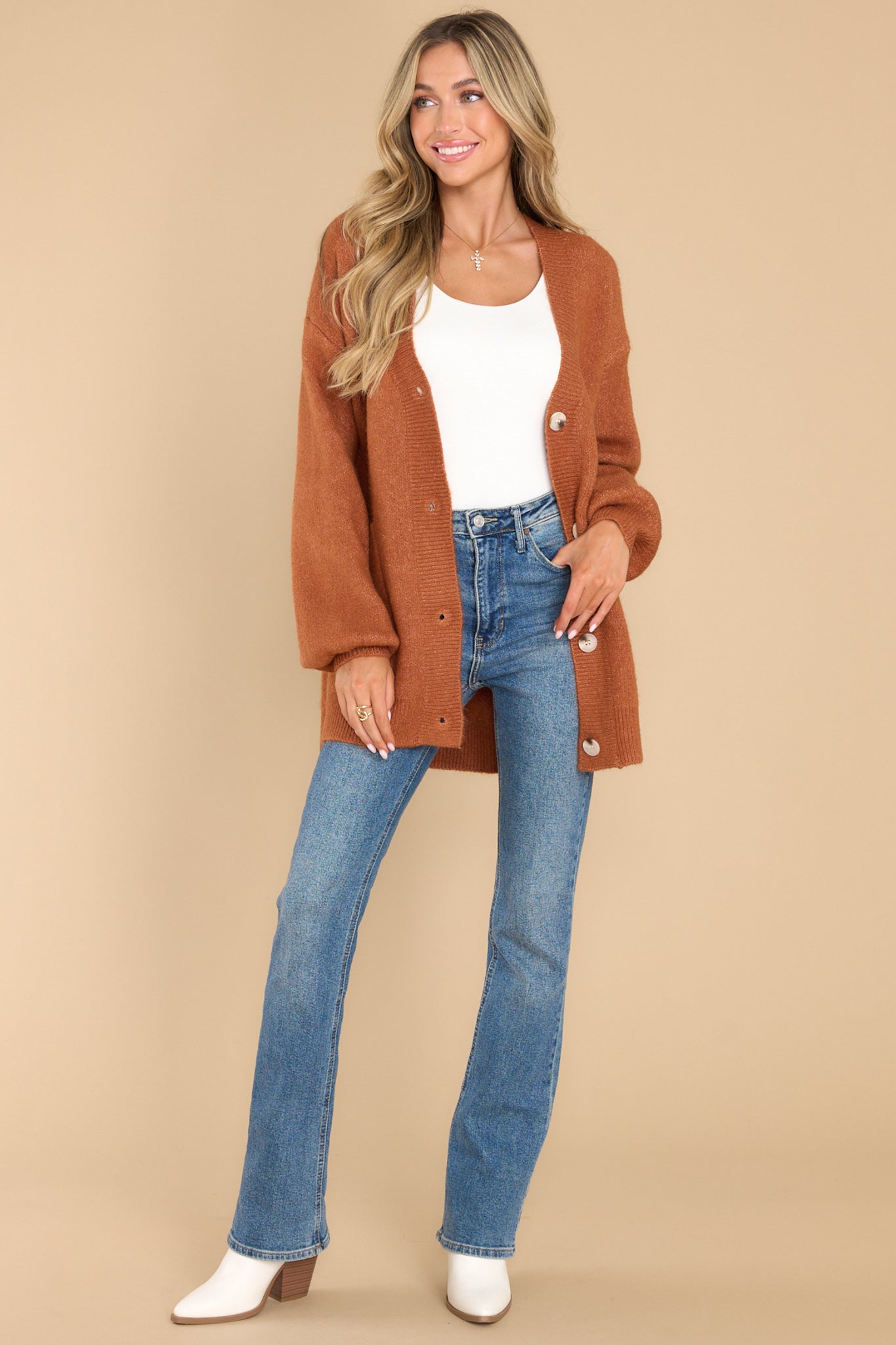 Your Best Bet Honey Cardigan