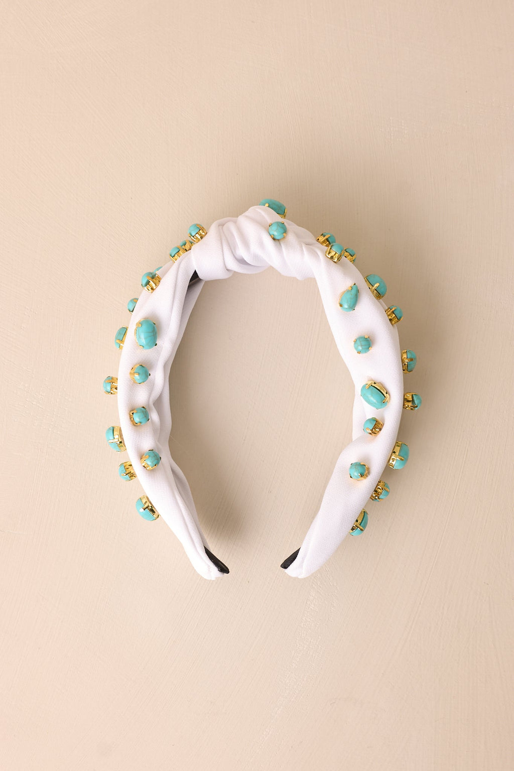 Keep It Sweet White Knotted Headband