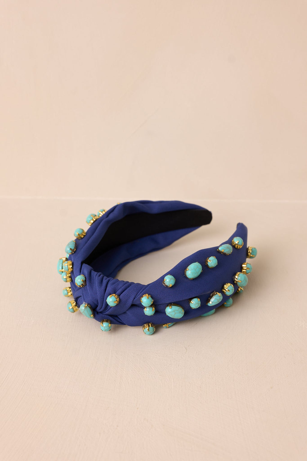 Keep It Sweet Royal Blue Knotted Headband
