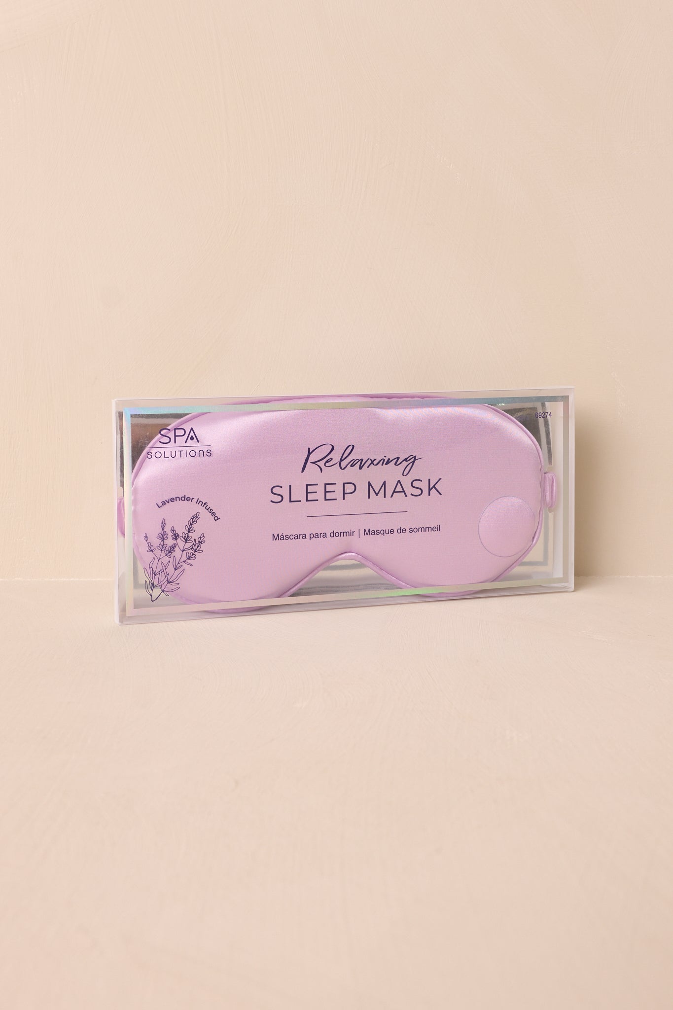 Dream State Lavender Satin Eye Mask