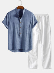 Dominica - Short-Sleeved Set