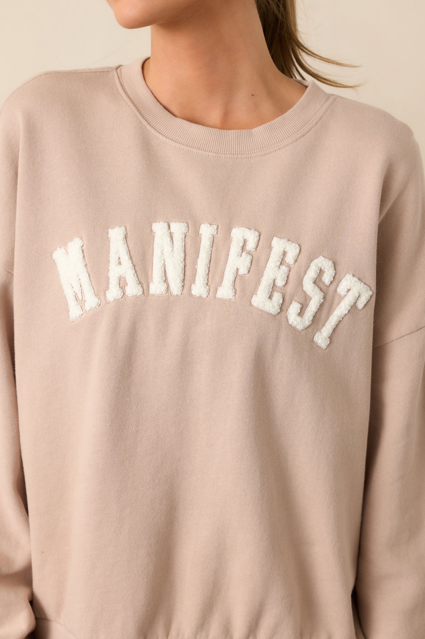 Z Supply Manifest Mushroom Brown Sweatshirt