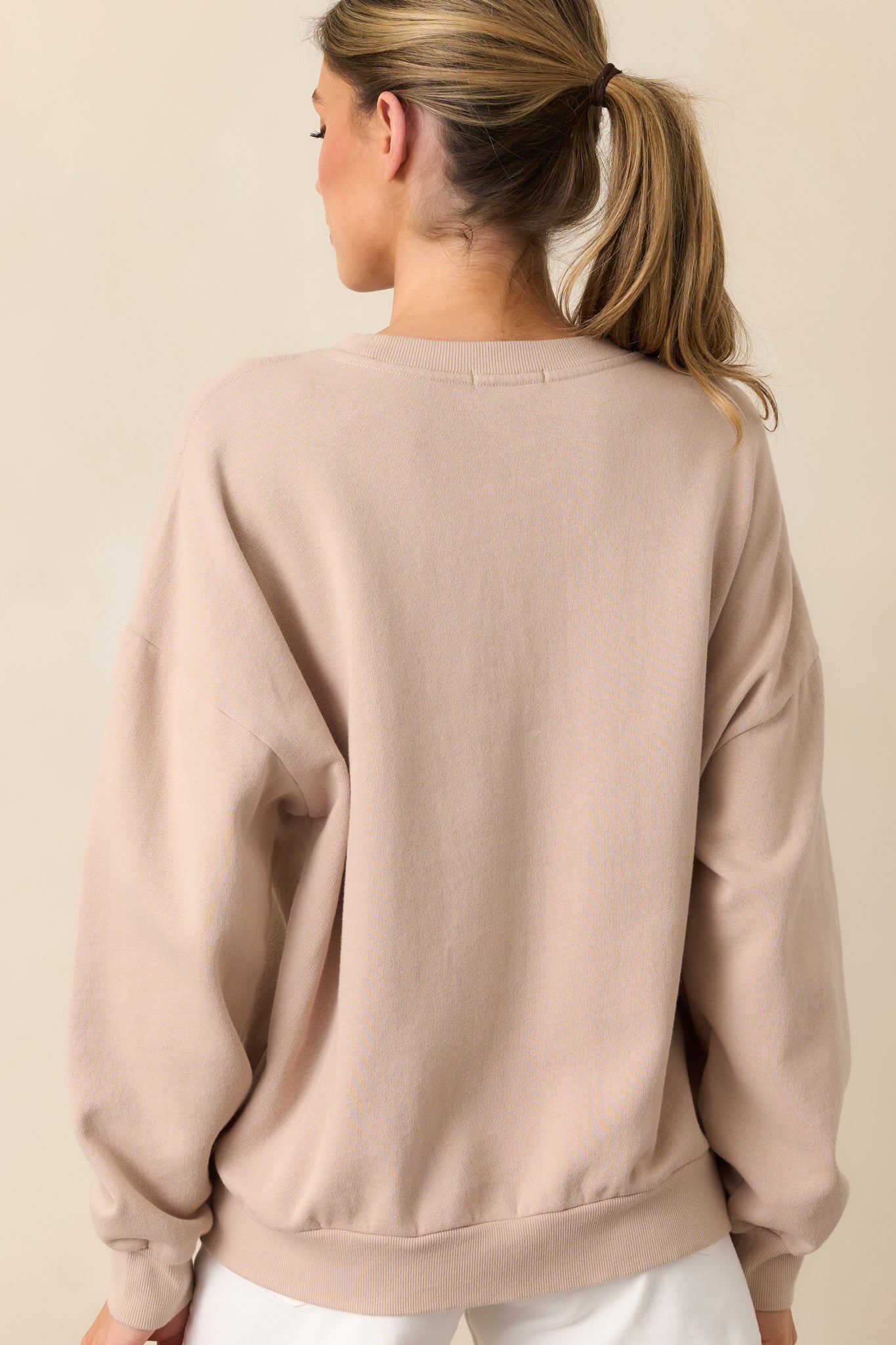 Z Supply Manifest Mushroom Brown Sweatshirt