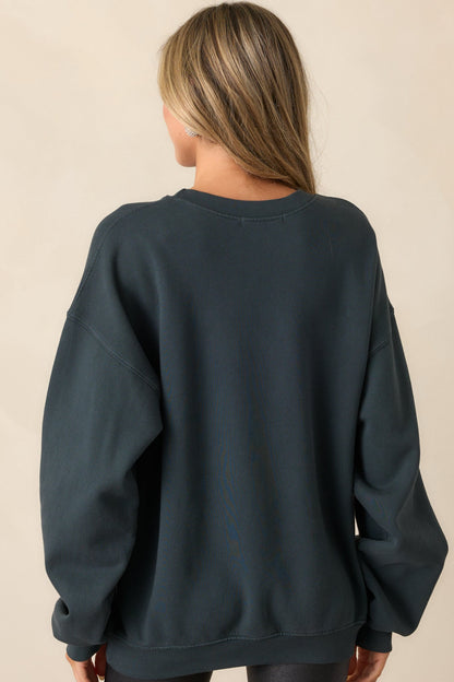 Charcoal Elton John Olympia Stadium Crew Neck Sweatshirt