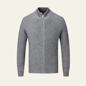 The Amalfi Wool Zipper Vest