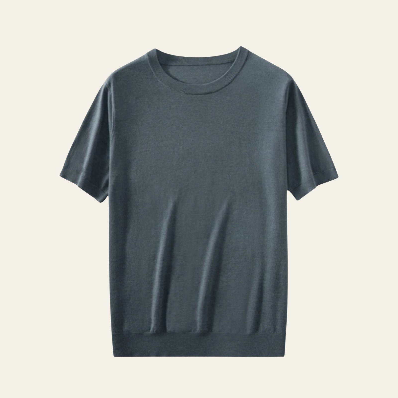 The Lisbon Wool Knit Casual T-Shirt