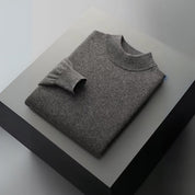 The Geneva Merino Wool Mock Neck Sweater