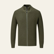 The Amalfi Wool Zipper Vest