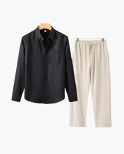 Old Money Linen Combo (Longsleeve) VIP