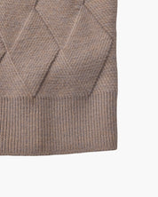 Diamond Knit Crewneck Sweater