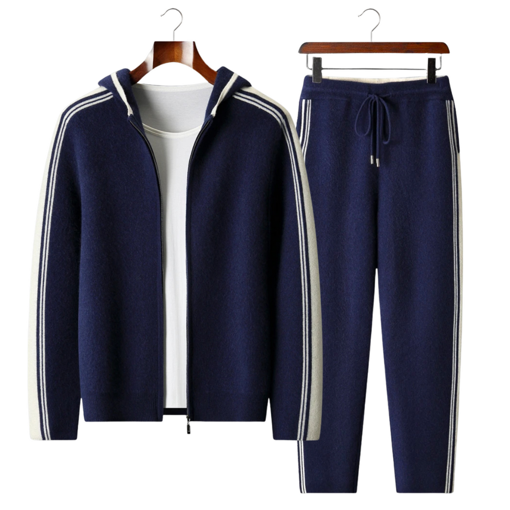 100% CASHMERE DAMIEN TRACKSUIT