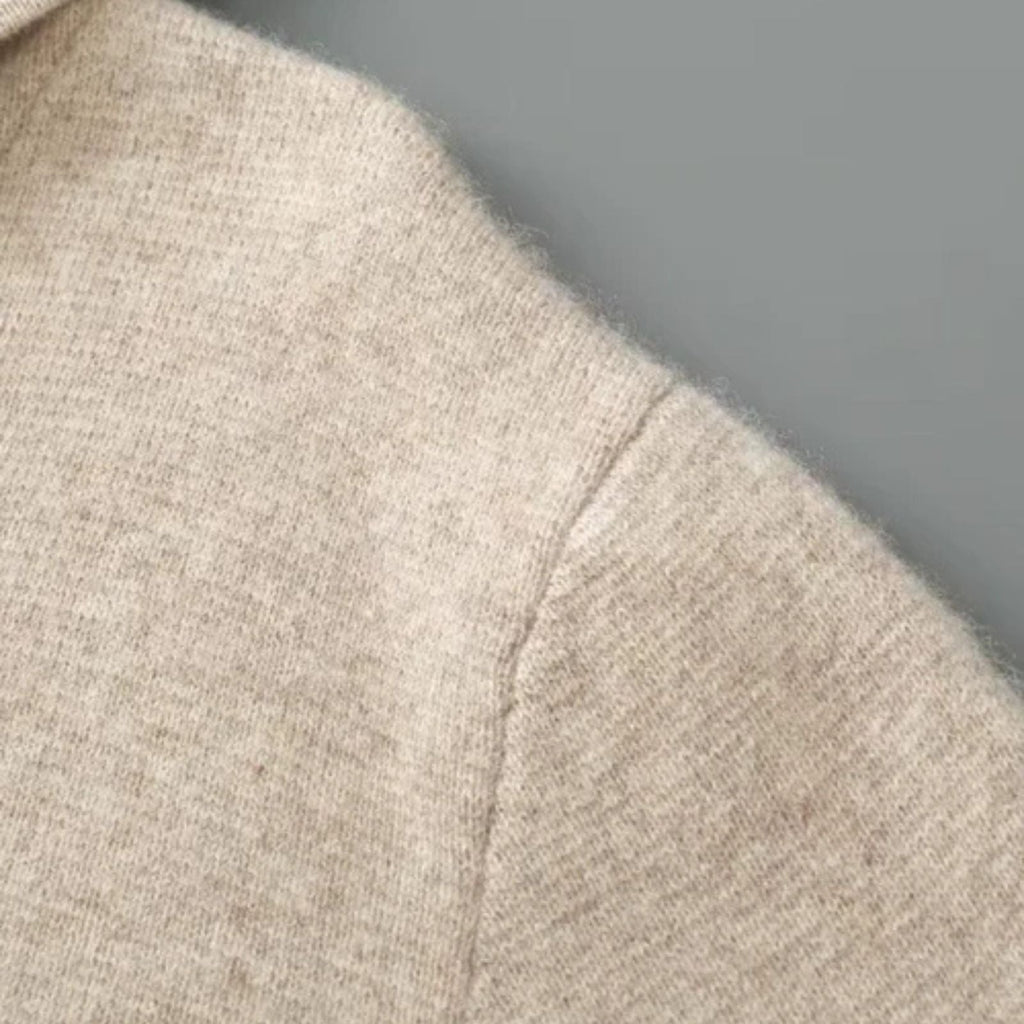 The Lucerne Merino Wool Zipper Hoodie