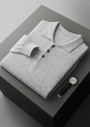 NOBA WOOL CLASSIC SWEATER POLO