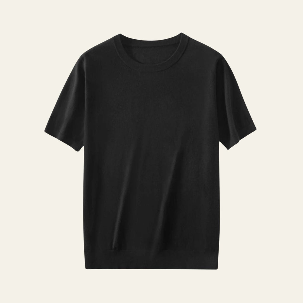 The Lisbon Wool Knit Casual T-Shirt