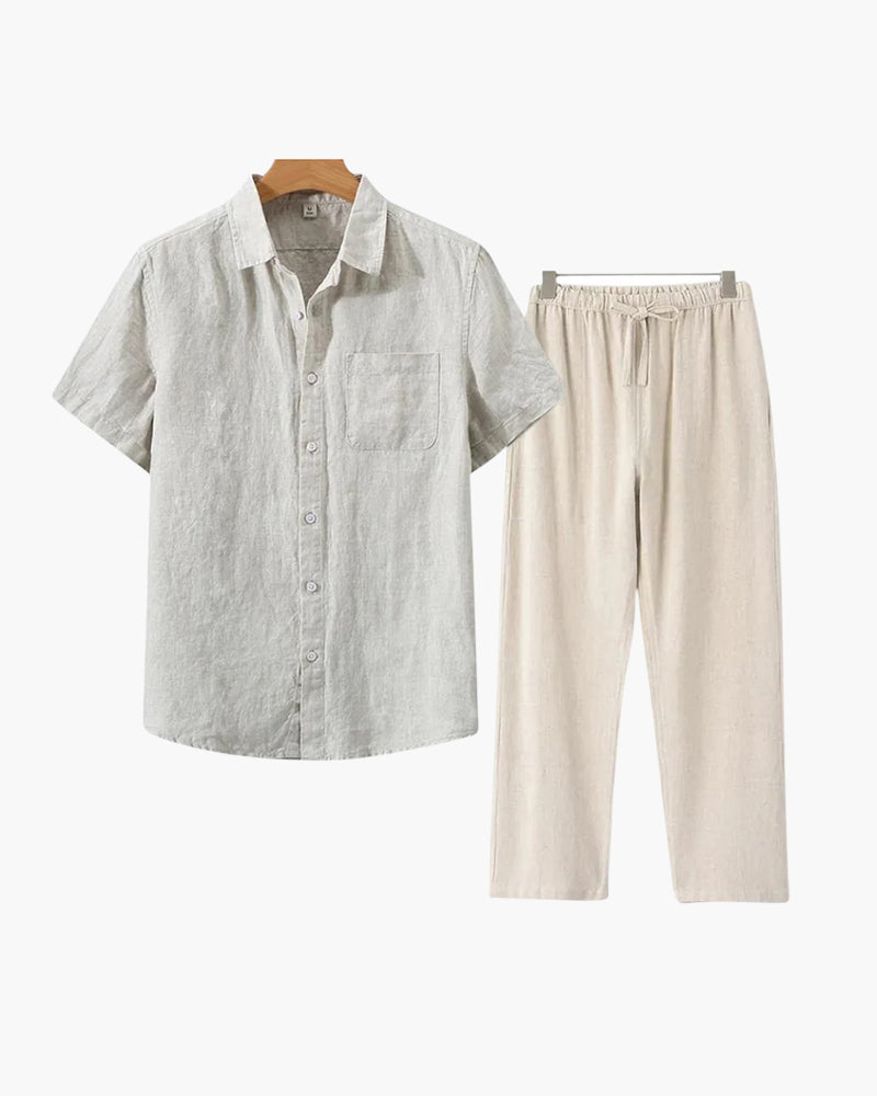 Old Money Linen Combo (Shortsleeve) VIP