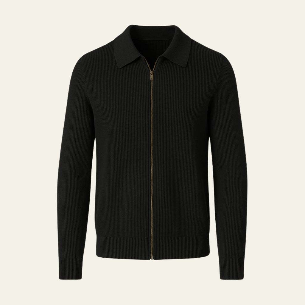 The Oxford Wool Turtleneck Vest