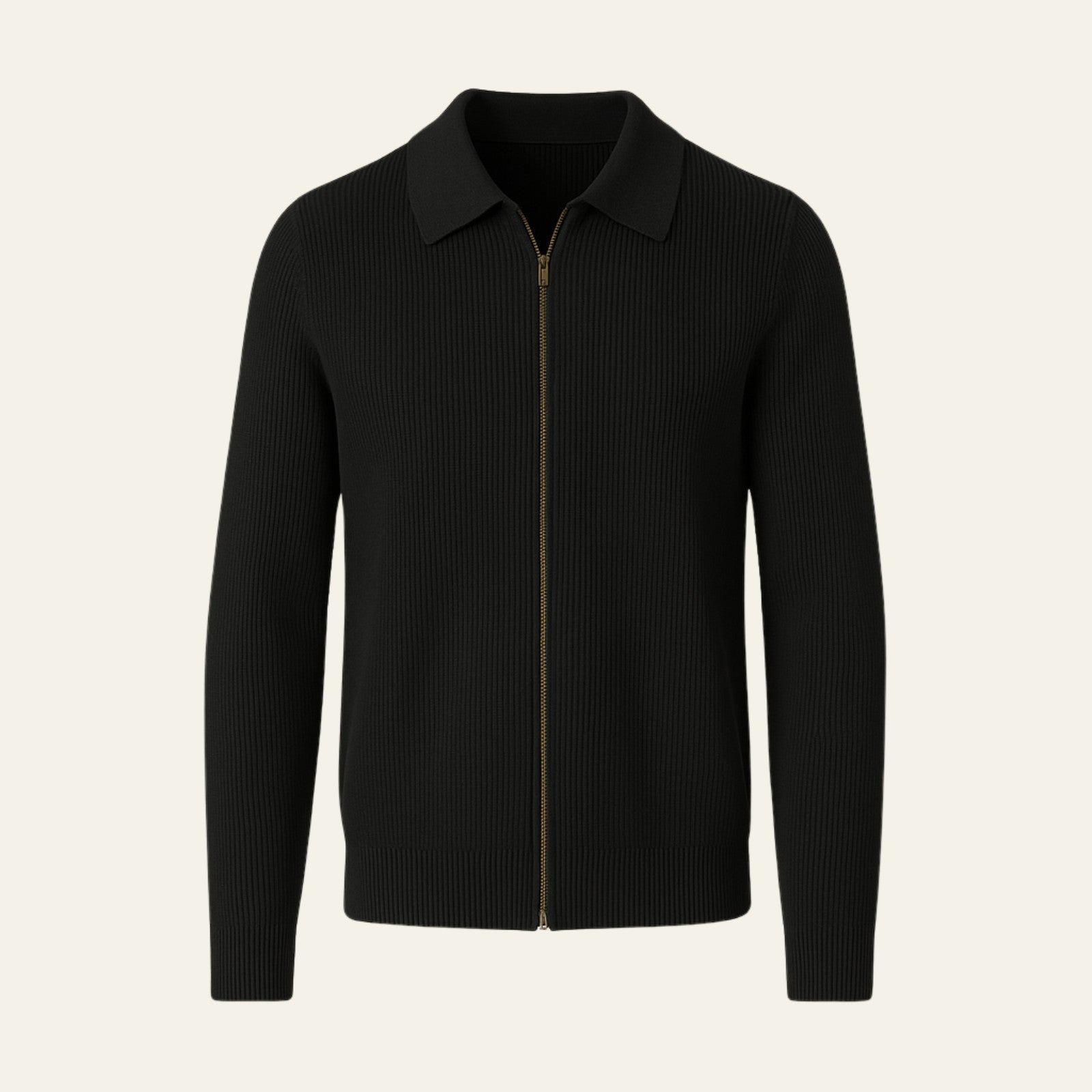 The Oxford Wool Turtleneck Vest