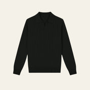 The Lucerne Ribbed Knit Polo