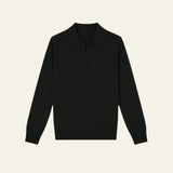 The Lucerne Ribbed Knit Polo