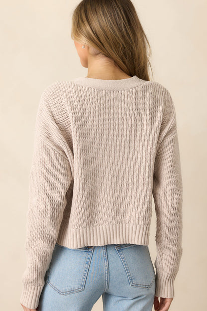 Z Supply Fleur Parchment Cardigan