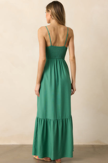 Z Supply Winslet Botanical Green Maxi Dress