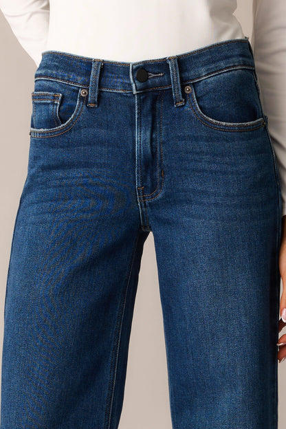 In The Countryside Dark Wash Straight Leg Jeans