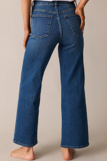 Always First Dark Wash Wide Leg Jeans