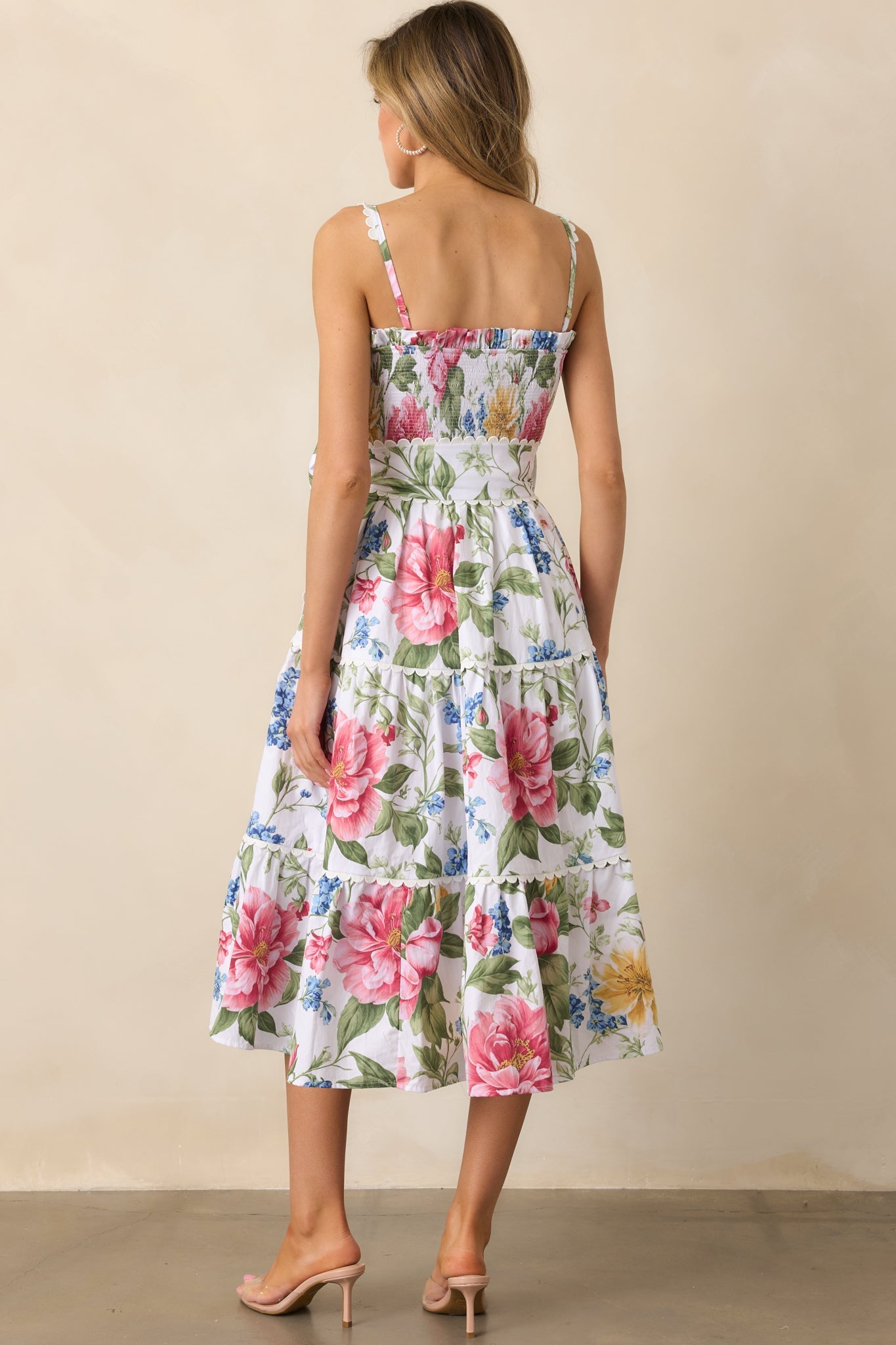 Darcy Dream Garden Floral Cotton Maxi Dress