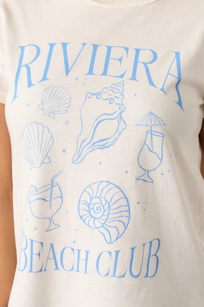 Z Supply Sea Salt Ivory Riviera Tourist Tee
