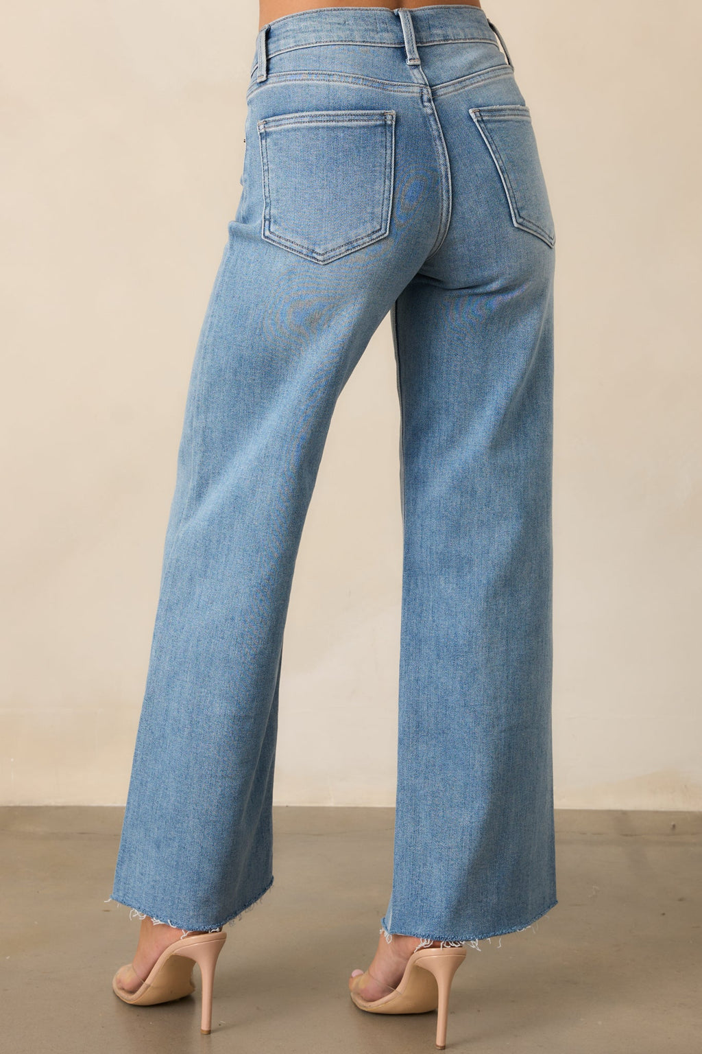 In The Countryside Medium Wash Straight Leg Jeans