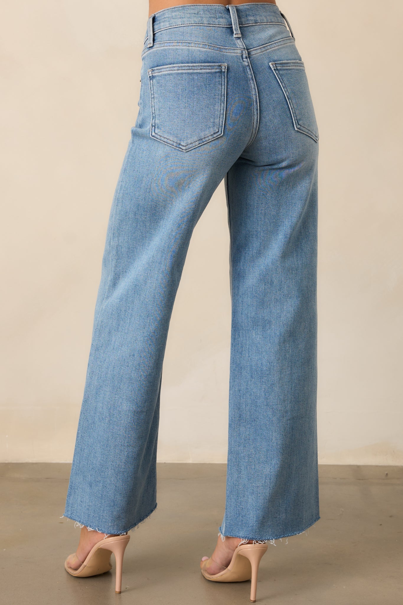 In The Countryside Medium Wash Straight Leg Jeans