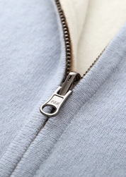 NOBA WOOL ZIP CARDIGAN