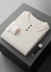 NOBA WOOL CLASSIC SWEATER POLO