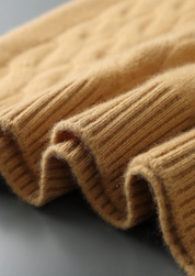 NOBA WOOL CABLE CREWNECK