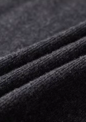 NOBA WOOL RIBBED POLO CARDIGAN